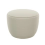 Blomus - Kuon Pouf, H 45 cm, Ø 48 cm, beige