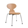 Fritz Hansen - Ant Kinderstuhl, Chrom / oregon pine
