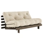 Karup Design - Roots Schlafsofa, 160 x 200 cm, Kiefer carobbraun / beige (747)