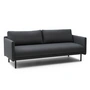 Normann Copenhagen - Rar 3-Sitzer Sofa, schwarz / Re-Born dark grey