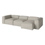 Bolia - Cosima Modulsofa 330 x 120 cm mit Chaiselongue rechts, Nantes sand