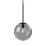 Bolia - Orb Pendelleuchte Ø 20 cm, schwarz matt / rauchgrau