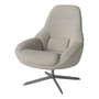 Bolia - Saga Sessel, Stahl satin / Paza sand