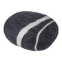 myfelt - Kieselstein Pouf Hugo 2XL, dunkelgrau meliert
