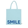 Design Letters - AJ Favourite Tragetasche, Smile / ice blue