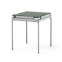&Tradition - Sett Side Table LN11, Verde Guatemala / Chrom dunkel
