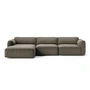 &Tradition - Develius Mellow Eck-Sofa, Konfiguration E, medium green (Barnum 08)