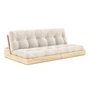 Karup Design - Base Schlafsofa, Kiefer klar lackiert / ivory