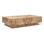 Ferm Living - Burl Coffee Table, 117 x 70 cm, natur