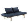 Karup Design - Pace Daybed, Kiefer carbonbraun / blau