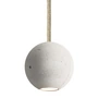 NUD Collection - Nova Concrete Pendelleuchte, natural linen (TT-00)