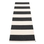 Pappelina - Bob Teppich, 70 x 225 cm, black / vanilla