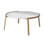 Bolia - Mix Coffee Table, Ø 94 cm, Marmor weiß