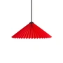 HAY - Matin Pendelleuchte Ø 38 cm, bright red