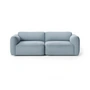 &Tradition - Develius Mellow Sofa, Konfiguration A, blau (Cifrado 0741)