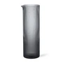 Ferm Living - Ripple Wasserkaraffe, 1,1 l, smoked grey