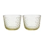 Marimekko - Syksy Glas, 220 ml, pale yellow (2er-Set)