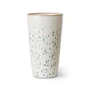 HKliving - 70's Latte Macchiato Becher, 280 ml, hail