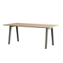 TipToe - NEW MODERN Esstisch 95 x 190 cm, Eiche  / eucalyptus grey