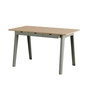 TipToe - NEW MODERN Schreibtisch mit Schubladen, 75 x 130 cm, Birke / eucalyptus grey