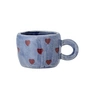 Bloomingville Mini - Nini Tasse, Herz, blau