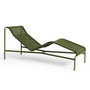 HAY - Palissade Cord Chaise Longue Liegestuhl, olive