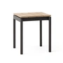 &Tradition - Ville AV47 Gartenhocker, Teak / warm black