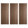 String - Regalboden 78 x 30 cm (3er-Pack), Walnuss