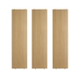 String - Regalboden 78 x 20 cm (3er-Pack), Eiche