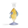 &klevering - Fish Kerzenhalter, gelb
