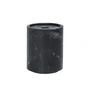 Ferm Living - Mist Wattestäbchenbehälter, Ø 8 x H 9,4 cm, charcoal