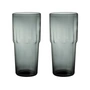 Iittala - Solare Trinkglas, 0,39 l, stahlgrau (2er-Set)