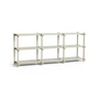 HAY - Woody Low Sideboard, Buche smokey grey / smokey grey