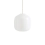 HAY - Buoy Glass Pendelleuchte, Ø 20 cm, clay white