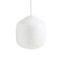 HAY - Buoy Glass Pendelleuchte, Ø 30 cm, clay white