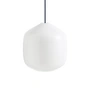 HAY - Buoy Glass Pendelleuchte, Ø 30 cm, anthracite blue