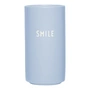 Design Letters - AJ Favourite Porzellan Vase, Smile / dusty blue