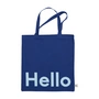 Design Letters - AJ Favourite Tragetasche, Hello / midnight blue