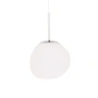 Tom Dixon - Melt Mini LED-Pendelleuchte, opal / silber