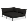 HOUE - Level 2 Cozy Sofa, rechts, dark grey / charcoal