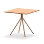 Vermobil - Twist Tisch, 80 x 80 cm, corten
