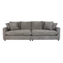 Zuiver - Sense 3-sitzer Sofa, grey soft