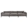 Zuiver - Summer 4,5-sitzer Sofa, anthrazit