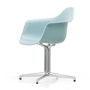 Vitra - Eames Plastic Armchair DAL RE, poliert / eisgrau (Filzgleiter basic dark)