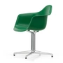 Vitra - Eames Plastic Armchair DAL RE, poliert / smaragd (Filzgleiter basic dark)