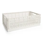HAY - Colour Crate Korb XL, 68 x 42 cm, off-white, recycled