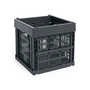 HAY - Colour Crate Korb Cube, 29,5 x 29,5 cm, charcoal, recycled