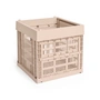 HAY - Colour Crate Korb Cube, 29,5 x 29,5 cm, powder, recycled