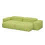 OUT Objekte unserer Tage - Henn Sofa 03, 280 x 140 cm, limette (Suunta 0402 by Kvadrat)