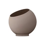 AYTM - Globe Blumentopf, Ø 37 x H 32,2 cm, taupe / taupe